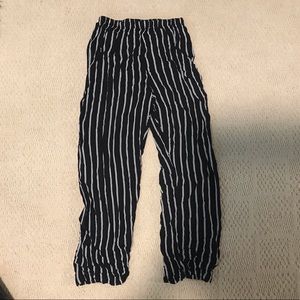 Brandy Melville flowy striped pants